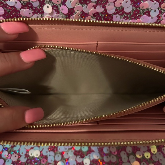 Pink Leather MCM Long Wallet - Picture 10 of 12
